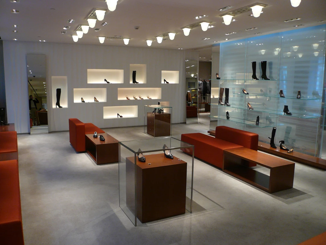 Boutique Hermès rue Saint-Honoré à Paris - SOE Stuc & staff