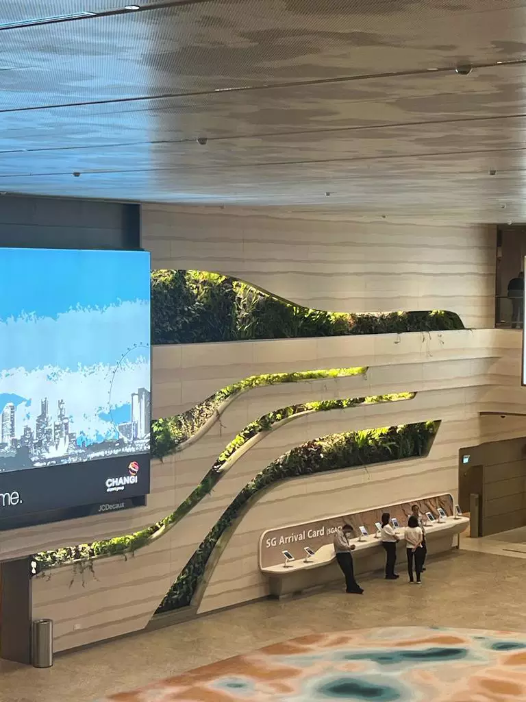 Aéroport de Singapour - SOE Stuc & staff