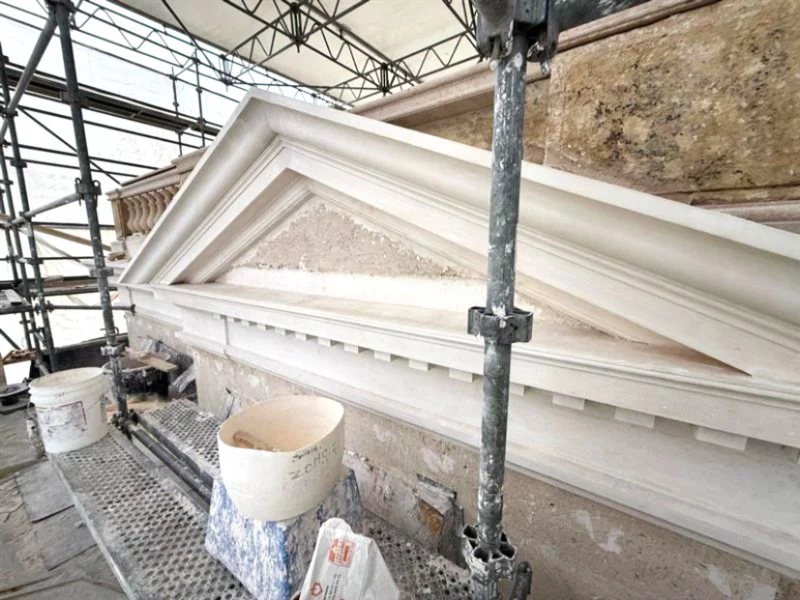 Pavillon des deux îles - Chateau Dampierre - SOE Stuc & staff