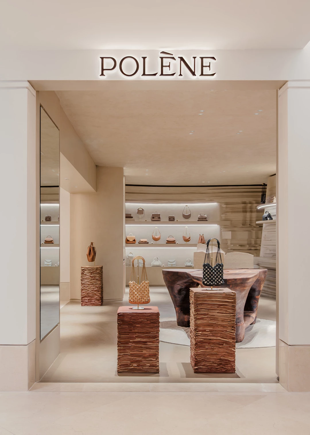 Polène - Le Bon Marché - Paris - SOE Stuc & staff